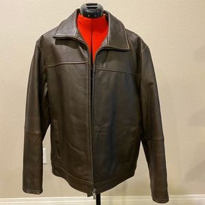Wilsons Leather M Julian Brown Leather Jacket